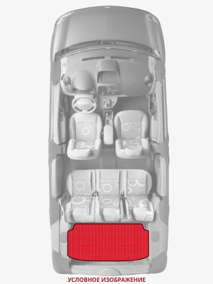 ЭВА коврики «Queen Lux» багажник для Simca Aronde
